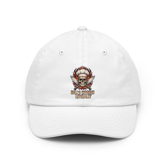 Color: White | Hell's Kitchen Literally Dad Hat