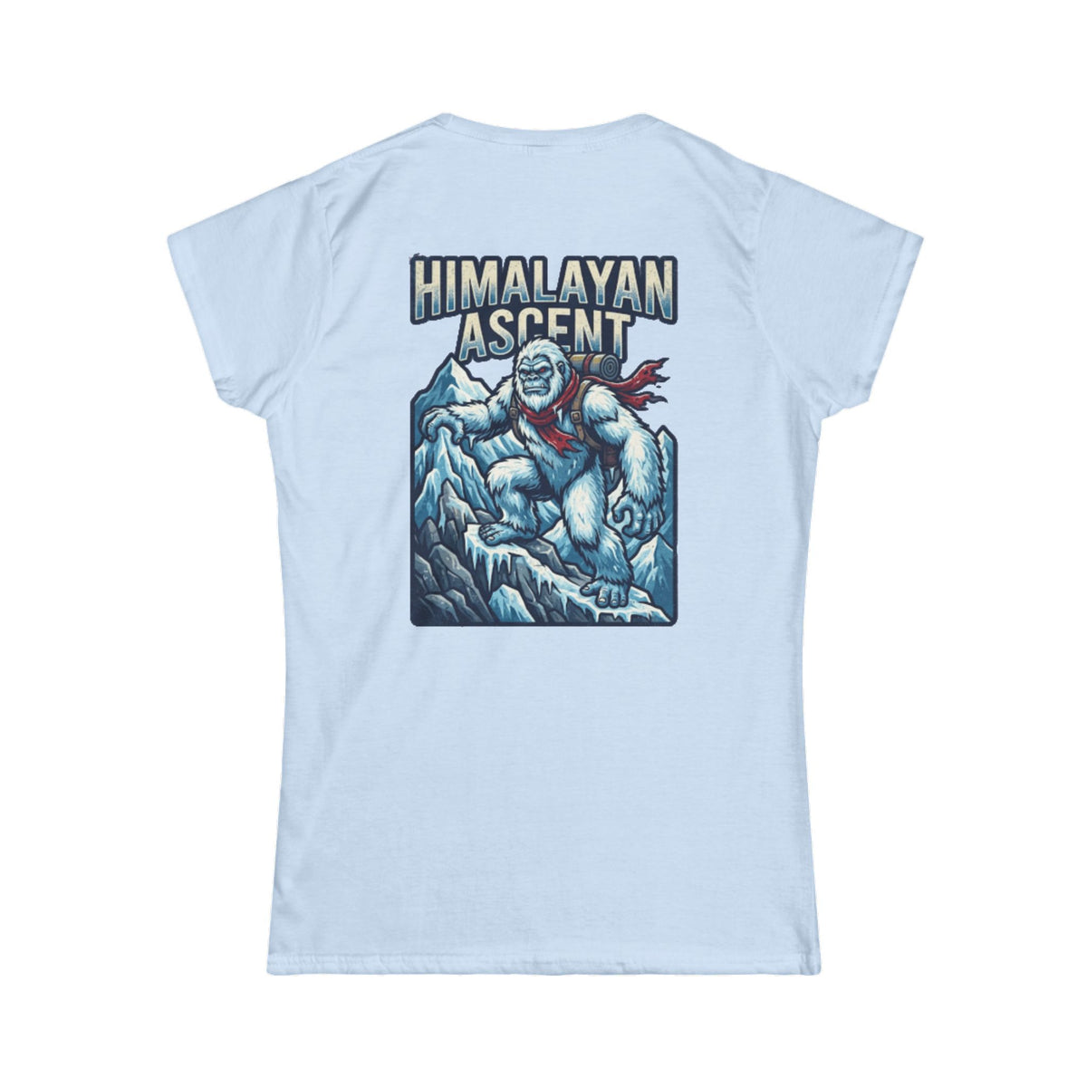 Color: Light Blue | Yeti-Abominable Snowman (Himalayas) Women's Tee
