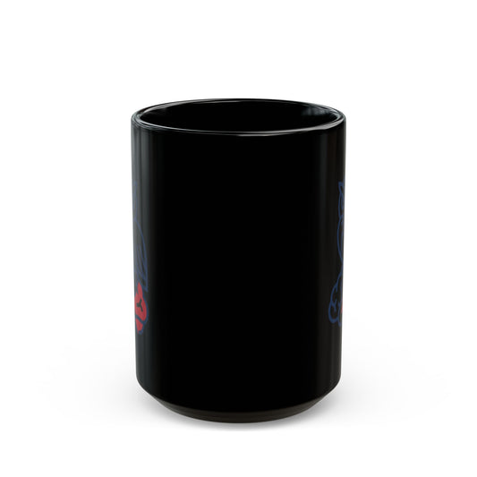 "Make America Think Again" Black Ceramic Mug — Graphic