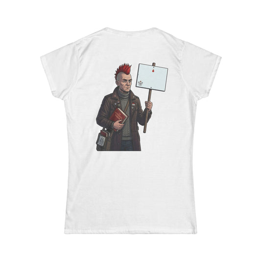 Color: White | Quiet Women's Tee