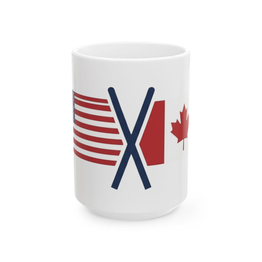 "Tariff Is The Most Beautiful Word" White Ceramic Mug — Graphic