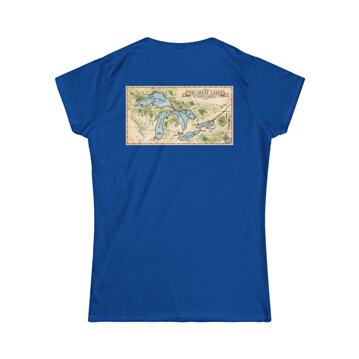 Color: Royal | 51st State Great Lakes Women's Tee