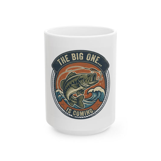 "Master Baiter" White Ceramic Mug