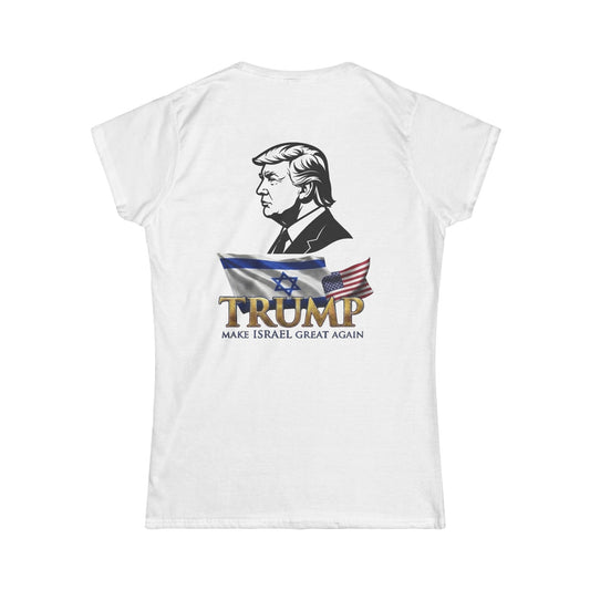Color: White | Make Israel Great Again Women's Tee