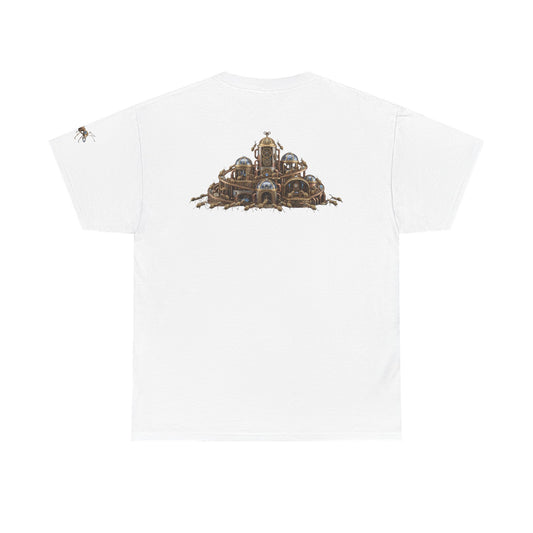 Color: White | Cyber Ants Premium Graphic Tee