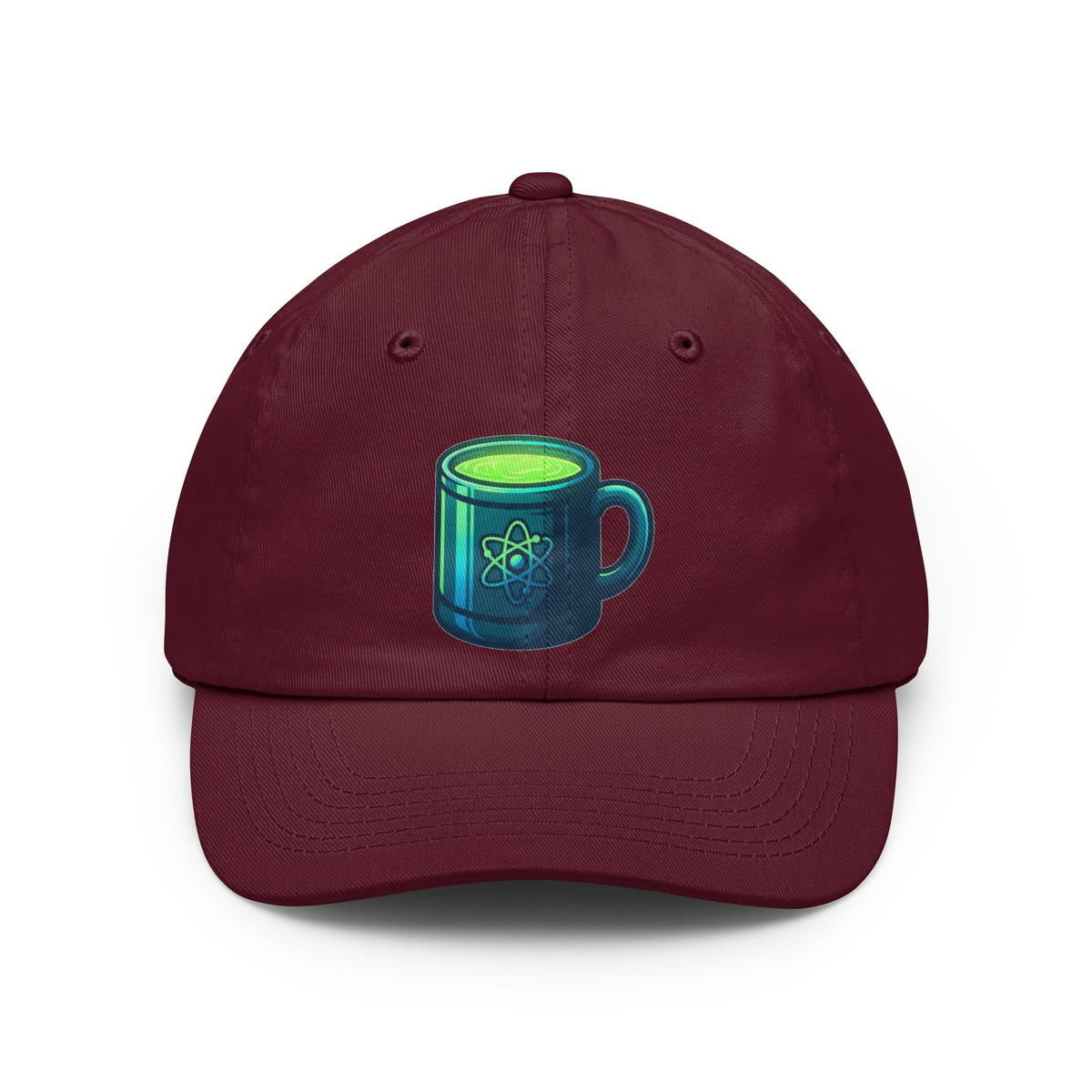 Color: Maroon | I Like My Radiation Like My Coffee Dad Hat