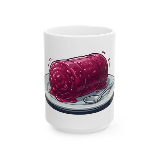 "Yes It's From A Can" White Ceramic Mug — Graphic