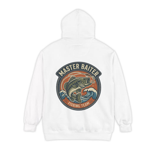 Color: White | Master Baiter Garment-Dyed Hoodie