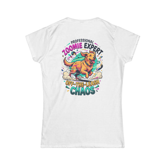 Color: White | Professional Zoomie Expert Women's Tee