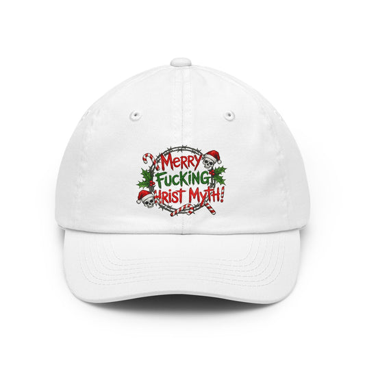 Color: White | MF Christ Myth Dad Hat