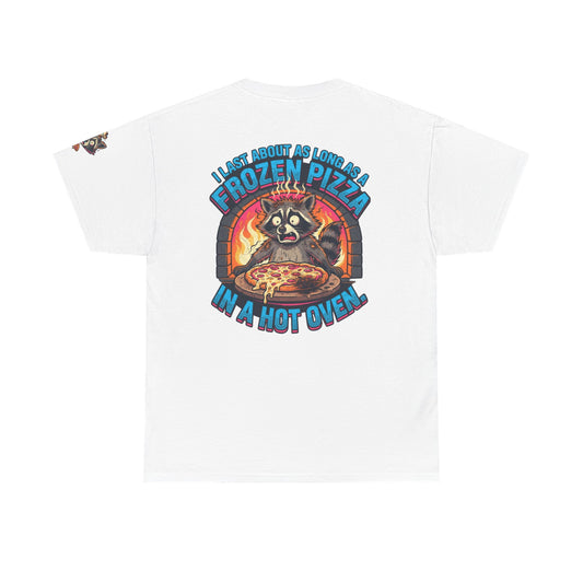 Color: White | Frozen Pizza in a Hot Oven Premium Graphic Tee