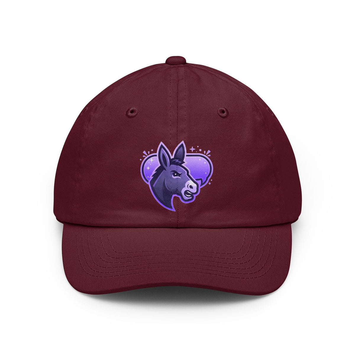 Color: Maroon | Good Book Series Obstinate Animals & Angels With Swords Dad Hat