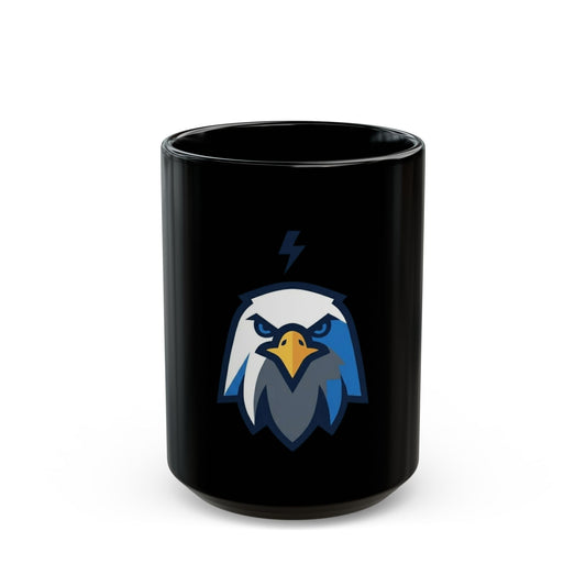 "April Legend" Black Ceramic Mug — Graphic
