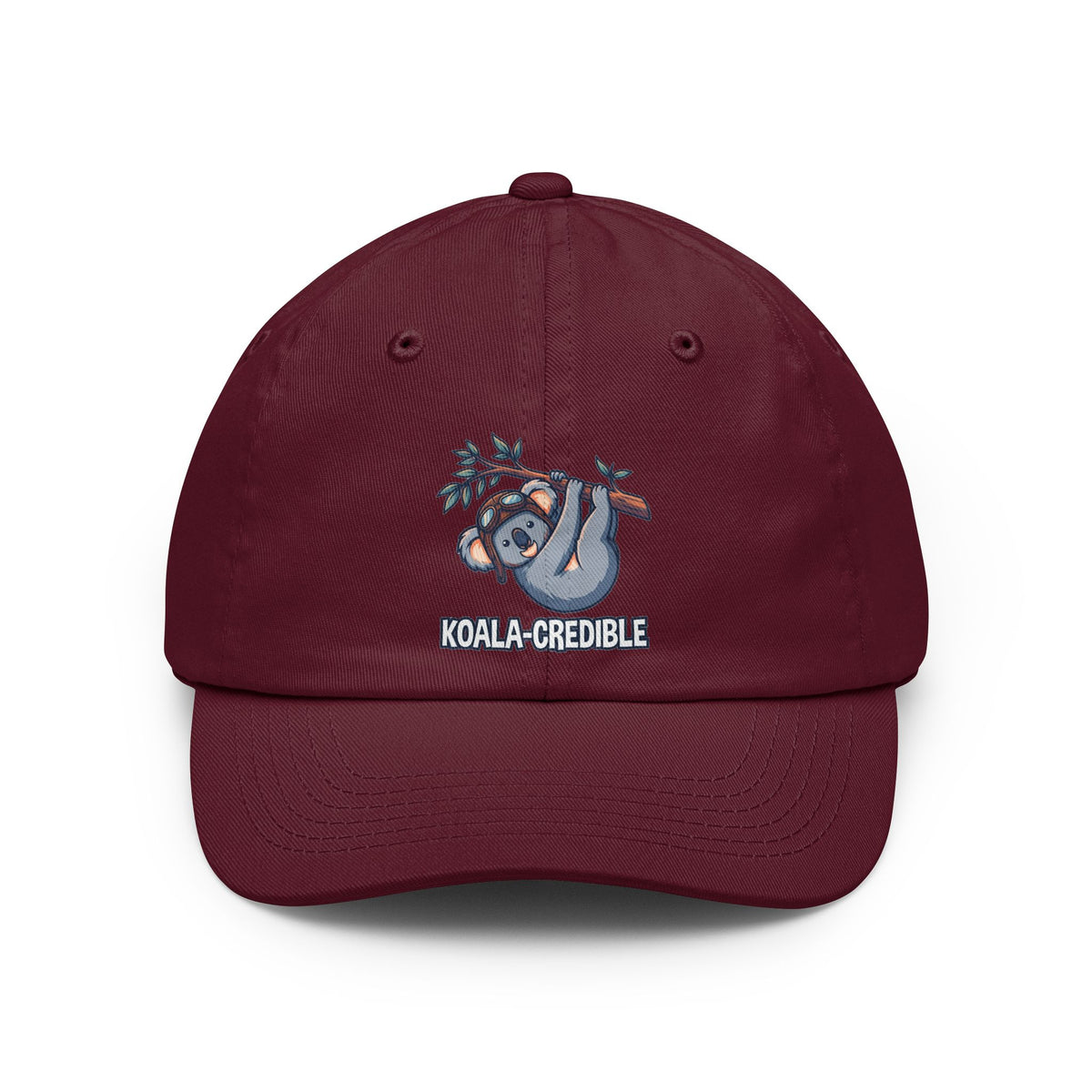 Color: Maroon | Koala Credible Dad Hat