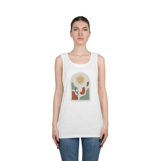 Color: White | Desert Sun Tank Top