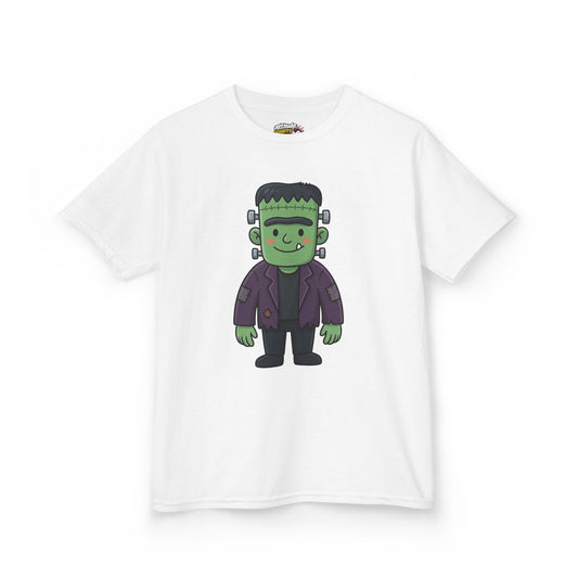 Color: White | Frankenstein Kids Tee