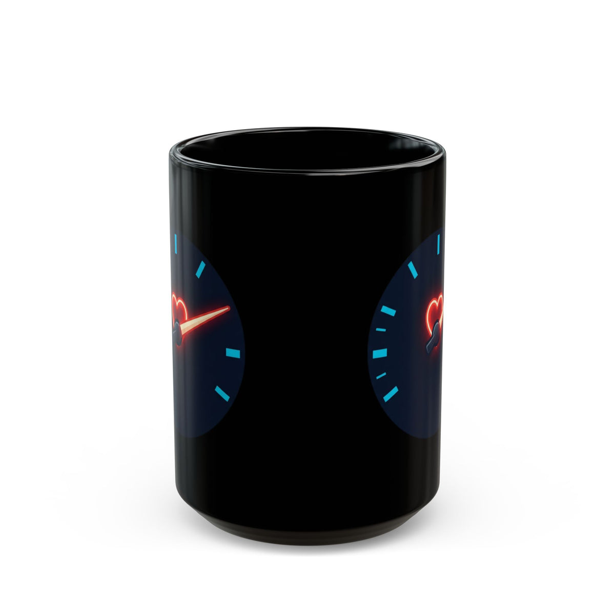 "Full Throttle Tonight" Black Ceramic Mug — Graphic