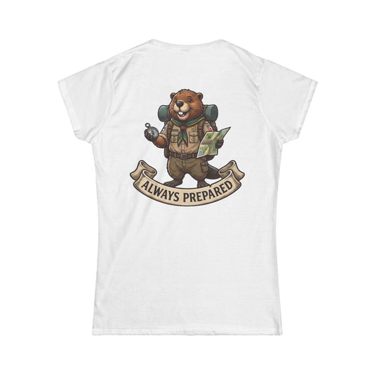 Color: White | Always Prepared Women's Tee