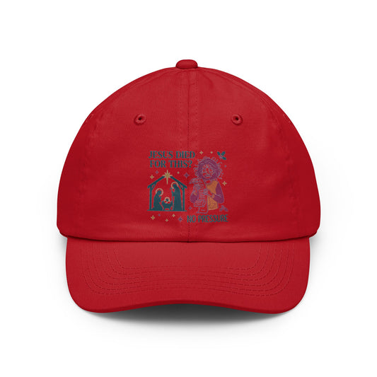 Color: Red | Jesus Died For This Dad Hat