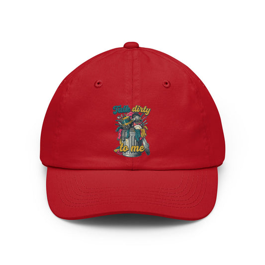 Color: Red | Talk Dirty to Me Dad Hat
