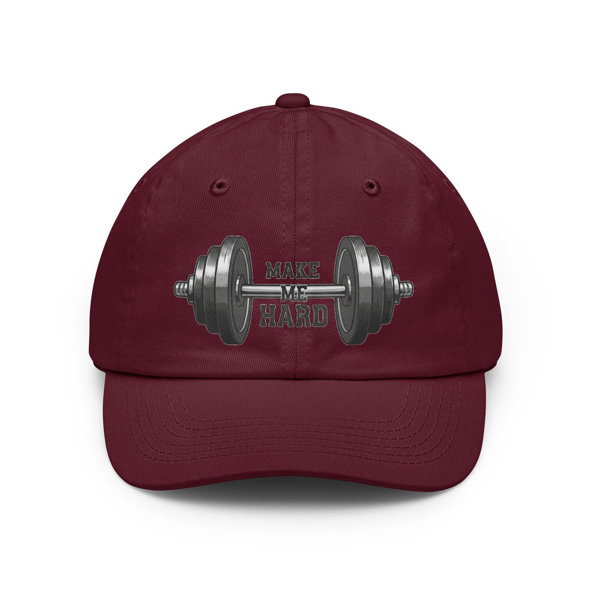 Color: Maroon | Make Me Hard Dad Hat
