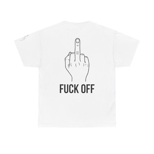 Color: White | F@#% OFF Premium Graphic Tee