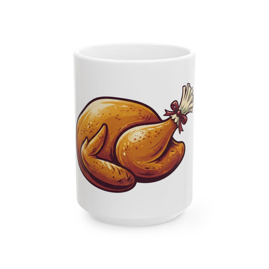 "I Like Big Thighs" White Ceramic Mug — Graphic