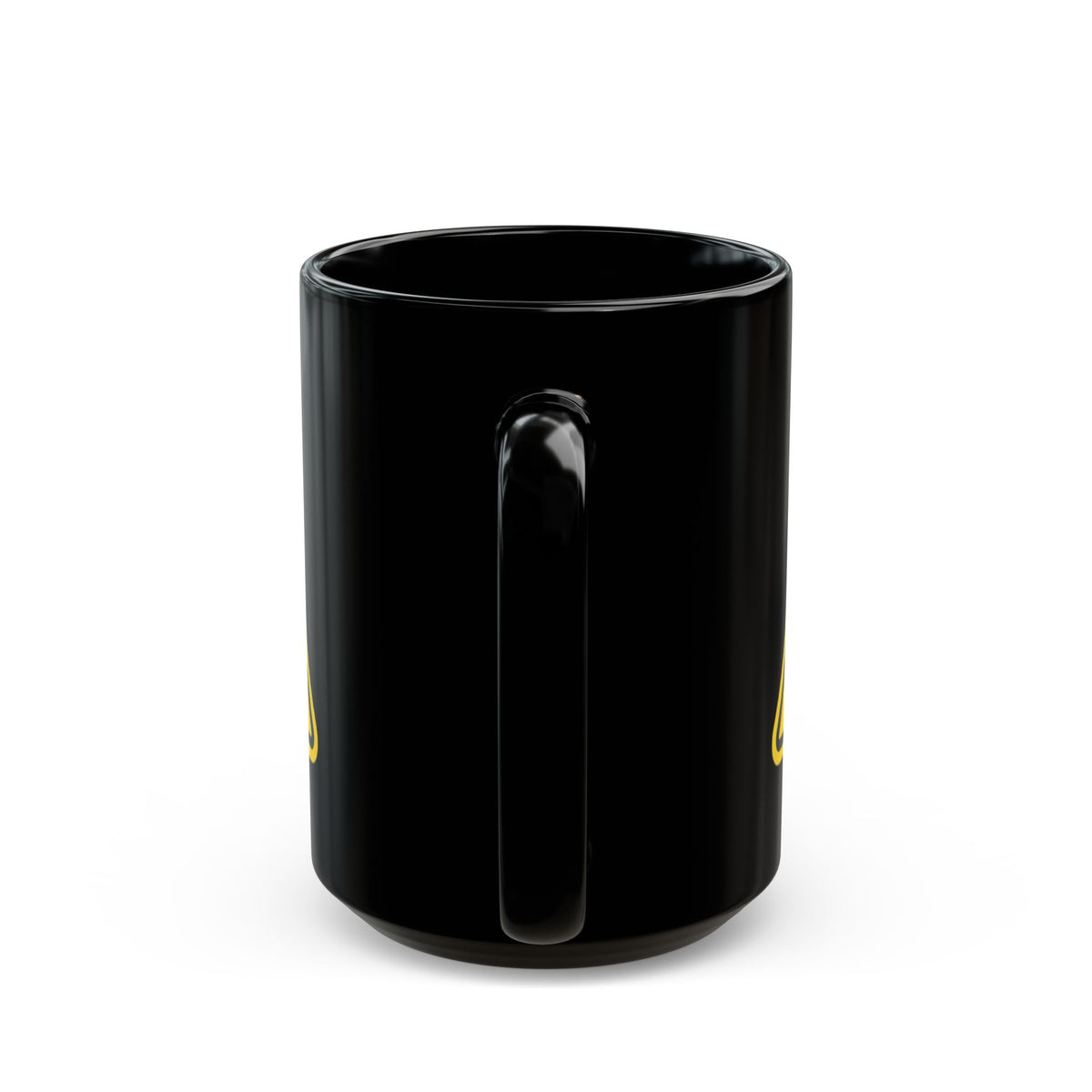 "Sensory At Capacity" Black Ceramic Mug