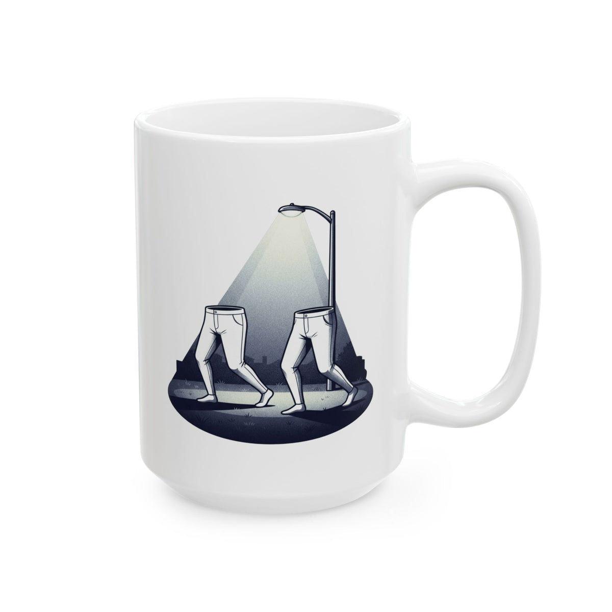 "The Fresno Nightcrawlers (California, USA)" White Ceramic Mug