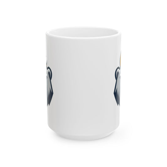 "March Legend" White Ceramic Mug — Graphic