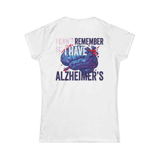 Color: White | I Can't Remember Women's Tee