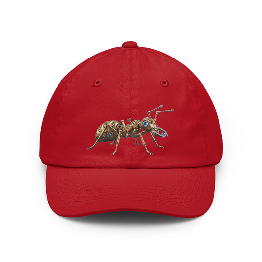 Color: Red | Cyber Ants Dad Hat