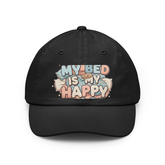 Color: Black | Bed > People: A Love Story | Dad Hat — AttitudeShirts