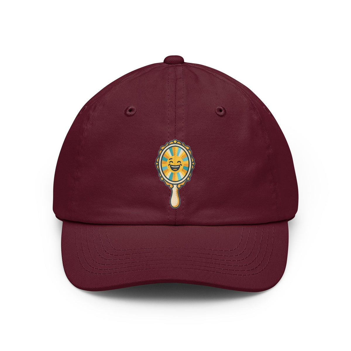 Color: Maroon | I Choose to Laugh Dad Hat — -C