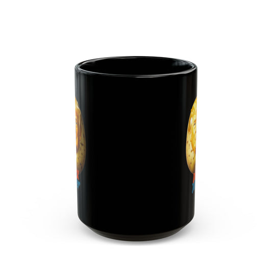 "Dick Tater" Black Ceramic Mug