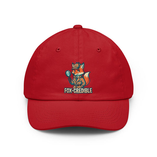 Color: Red | Fox Credible Dad Hat