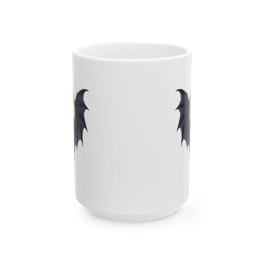 "Ahool (Javan Folklore)" White Ceramic Mug