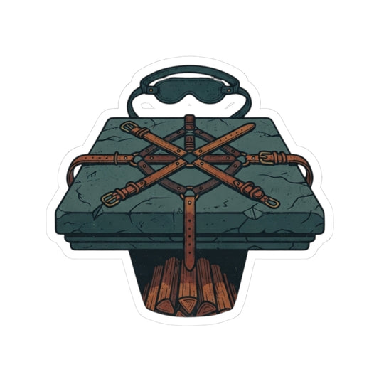 "Good Book Series Bound & Blindfolded" Sticker