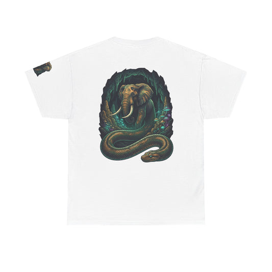 Color: White | Grootslang (South African Mythology) Premium Graphic Tee