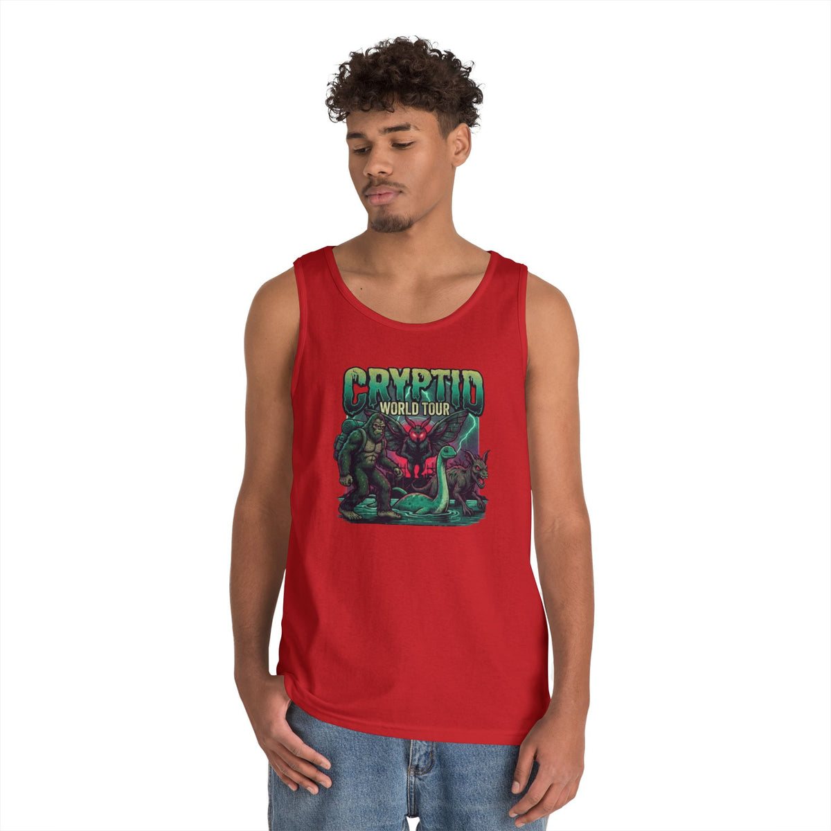 "Puzizia (Global-Cryptid Mashup) Cryptid World Tour" Tank Top