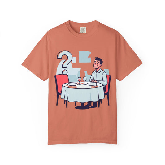 Color: Terracotta | Main Character Energy Unisex Garment-Dyed Tee