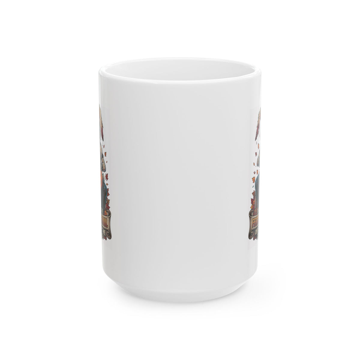 "Fertility Festival" White Ceramic Mug