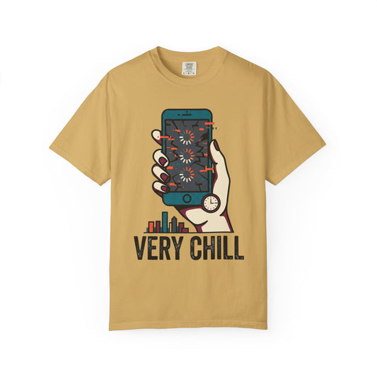 Color: Mustard | Very Chill Unisex Garment-Dyed Tee