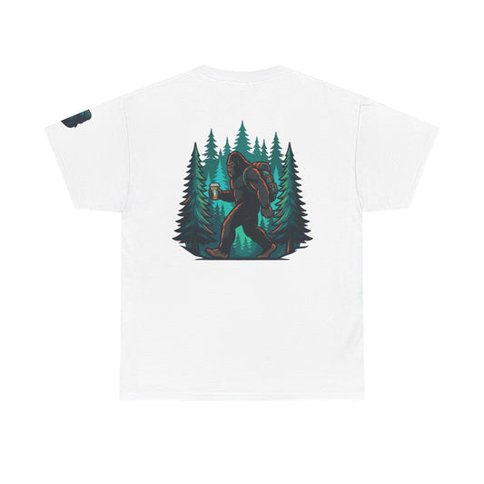 Color: White | Bigfoot-Sasquatch (North America) Premium Graphic Tee