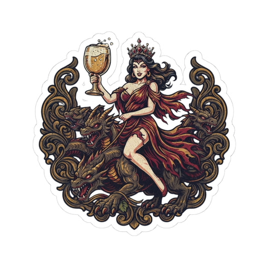 "Good Book Series Whore of Babylon" Sticker