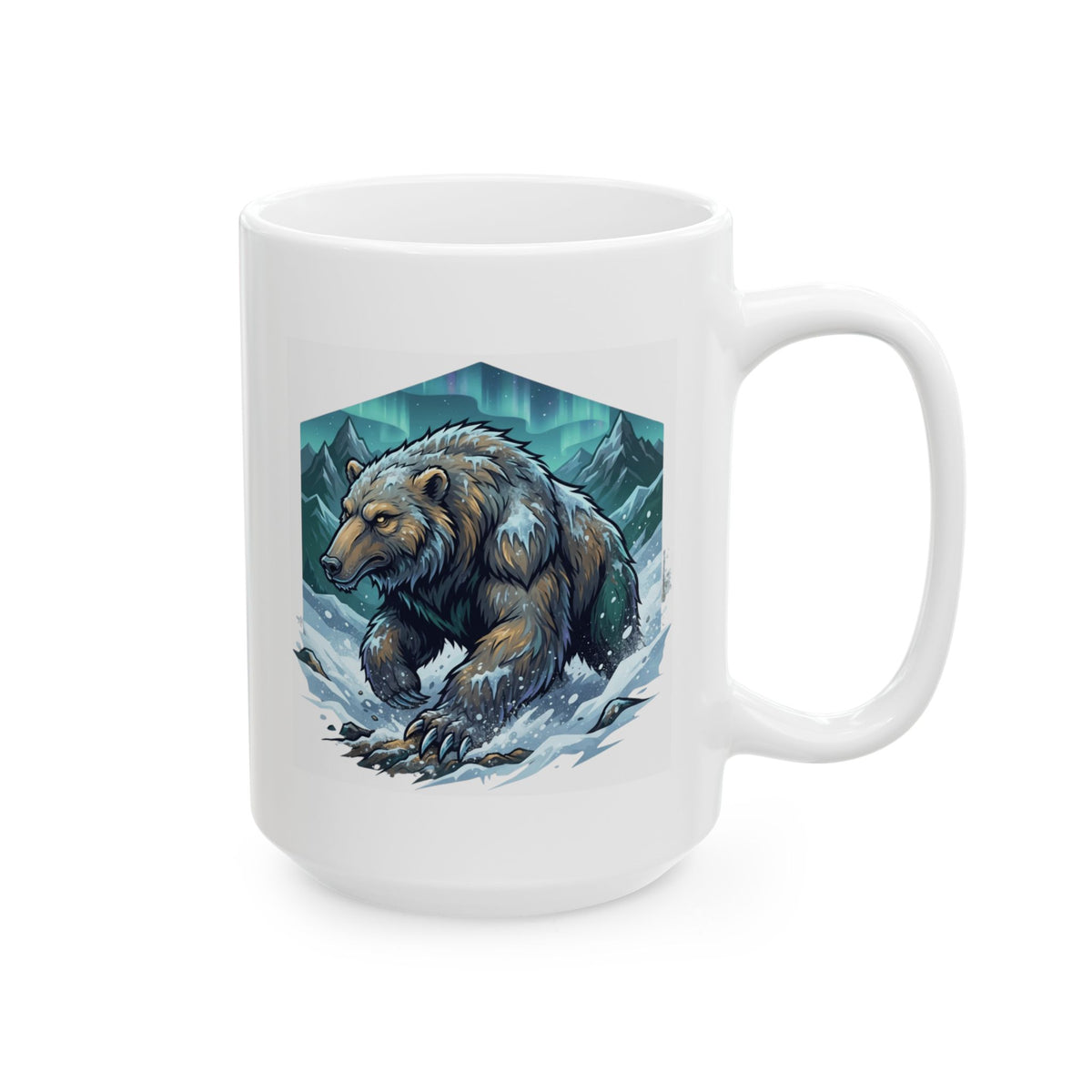 "Alioat (Siberian Folklore)" White Ceramic Mug