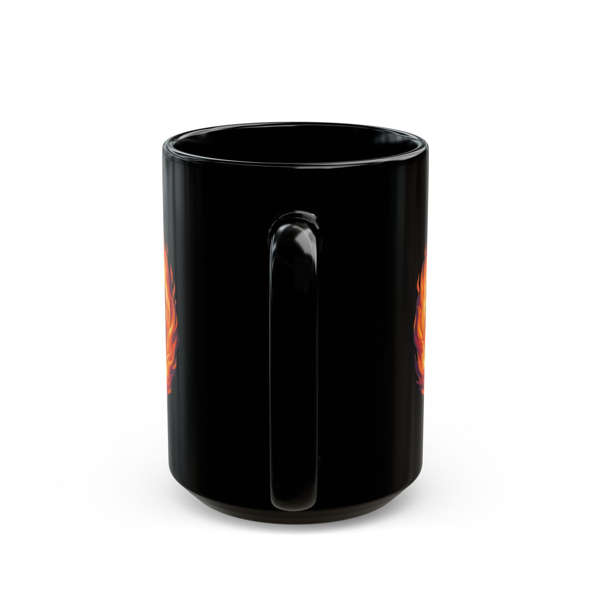 "I'm Going to Hell" Black Ceramic Mug — Graphic