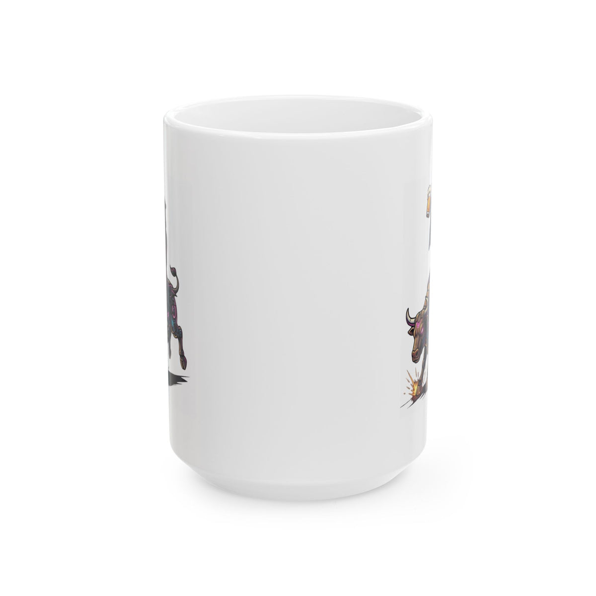 "Reaping the Night Life" White Ceramic Mug — Graphic