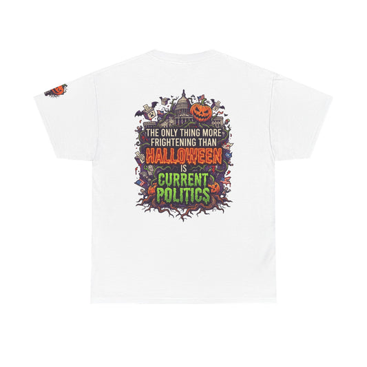 Color: White | Current Politics Premium Graphic Tee
