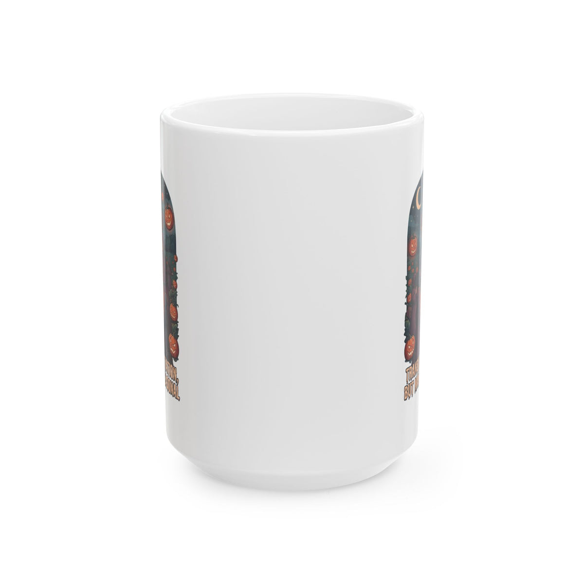 "Seasonal Transubstantiation" White Ceramic Mug